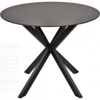 Crest tuintafel 90 cm rond antraciet - thumbnail