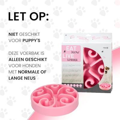 Eat Slow Live Longer Original Pink S