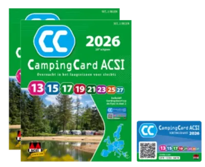 Acsi CampingCard ACSI 2026 Nederlandstalig
