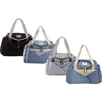 BEABA Sydney II Play Print grijs / koraal tas - thumbnail