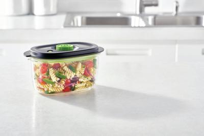 FoodSaver FFC022X Voorraaddoos Ovaal Doos 1,2 l Zwart, Transparant 1 stuk(s) FoodSaver FFC022X Voorraaddoos Ovaal Doos 1,2 l Zwart, Transparant 1 stuk(s)