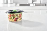 FoodSaver FFC022X Voorraaddoos Ovaal Doos 1,2 l Zwart, Transparant 1 stuk(s) - thumbnail