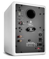 wavemaster TWO NEO soft white – luidsprekersysteem (60 Watt) met Bluetooth streaming, digitale poorten en IR-afstandsbediening actieve boxen gebruik voor TV/tablet/smartphone, mat wit (66366) - thumbnail
