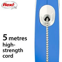 Flexi Rollijn New Comfort Cord M 5 Meter - Blauw - thumbnail