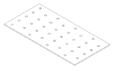GB koppelplaat 100x200x2.0 sendzimir verzinkt | 25 stuks - GB014330025