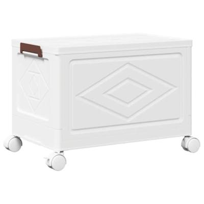 VidaXL Opbergbox stapelbaar met wielen 28 l 48,5x29,5x33 cm VidaXL Opbergbox stapelbaar met wielen 28 l 48,5x29,5x33 cm