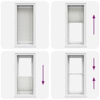 Pliss rolgordijn 55x150 cm stofbreedte 54,4 cm polyester - thumbnail