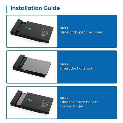 Externe Doos Ewent EW7049 Zwart 3,5"