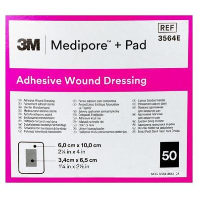 Medipore + Pad 3m 6x10,0cm 50 3564e