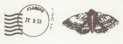 Vaessen Creative • ribbon 25mx25mm postmark butterfly