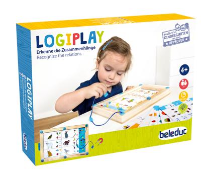 Beleduc logiplay houten magneetspel
