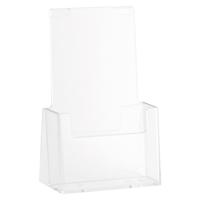 Helit H2351002 Folderhouder Glas (helder) 1/3 DIN A4 staand Aantal vakken 1 1 stuk(s) (b x h x d) 116 x 186 x 65 mm - thumbnail