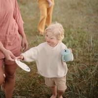 MUSHIE silicone snackbeker groen - thumbnail