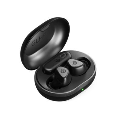 SteelSeries Arctis GameBuds™ voor Xbox - Draadloze gamingoordopjes - 2,4-GHz + BT5.3 - ANC/Transparency-modus - IP55-waterbestendigheid - 40 uur accuduur - Draadloos opladen - Xbox,PS5,pc,mobiel-Zwart