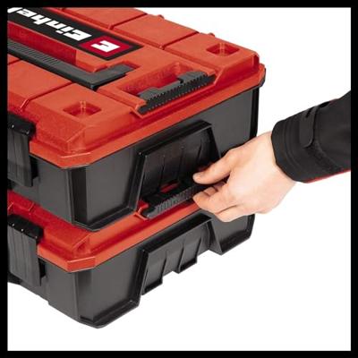 Einhell E-Case S-F 4540019 Transportkoffer Polypropyleen Rood, Zwart (l x b x h) 444 x 330 x 131 mm