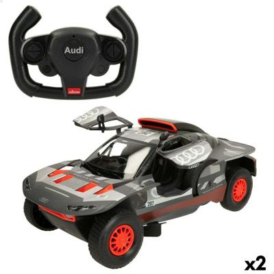 Politiewagen op Afstandsbediening Audi 1:14 33 x 14 x 16 cm (2 Stuks)