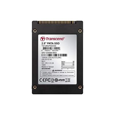 Transcend TS128GPSD330 128 GB IDE SSD harde schijf (2.5 inch)