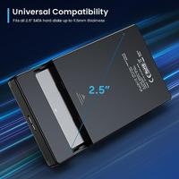 Externe Doos Ewent EW7049 Zwart 3,5" - thumbnail