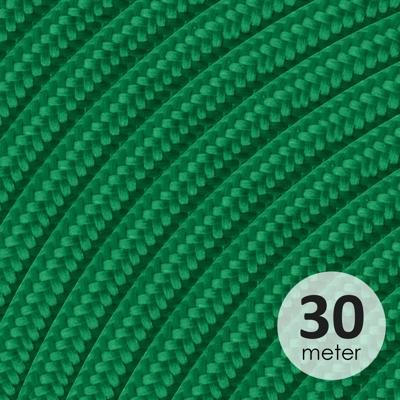 ROL 30 Meter strijkijzersnoer GROEN 2X0.75mm
