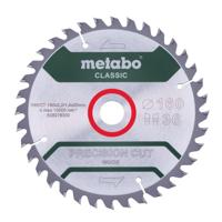 Metabo PRECISION CUT WOOD CLASSIC 628278000 Cirkelzaagblad 160 x 20 x 1.4 mm Aantal tanden: 36 1 stuk(s) - thumbnail