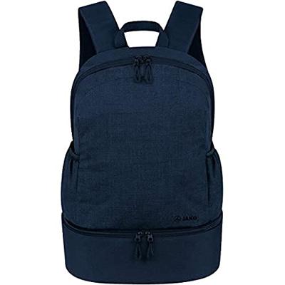 JAKO 1821 Rugzak Challenge - Zwart Gemeleerd - 0 (ca. 30 Liter)