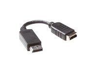 ACT AK3994 Verloopkabel | DisplayPort male/HDMI-A female | Zwart | 15 cm