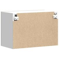 Keukenwandkast Kalmar bewerkt hout gerookt eikenkleurig - thumbnail