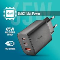 Laptop oplader NGS ERA65WBLACK 65 W Zwart - thumbnail