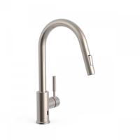 Elektronische Keukenkraan Tres Tempo Standard met Omstel en Hendel RVS - thumbnail