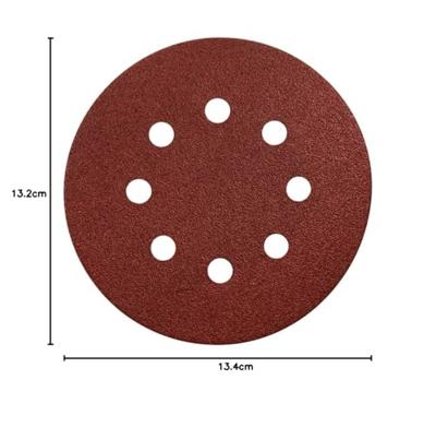 Makita P-43642 Schuurschijf 125mm K80 Red Velcro