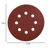 Makita P-43642 Schuurpapier Korrelgrootte (num) 80 (Ø) 125 mm 50 stuk(s) - thumbnail