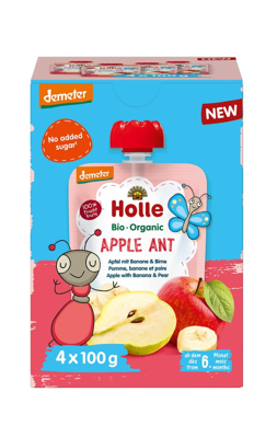 Holle Knijpfruit Apple Ant Multipack BIo Holle Knijpfruit Apple Ant Multipack BIo