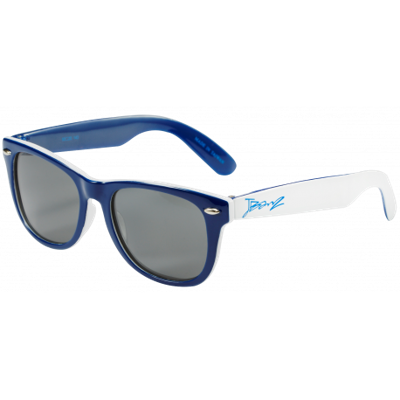 Banz zonnebril wayfarer junior blauw/wit 4 jaar