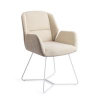 Jesper Home Eetkamerstoel 'Myoko' Beehive White, kleur Sandy Hill - thumbnail