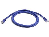 Monoprice Cat5e Ethernet-patchkabel – Netwerk-internetkabel – RJ45, gestrant, 350 MHz, UTP, pure blanke koperdraad, 24 AWG, 1,5 m, violet - thumbnail