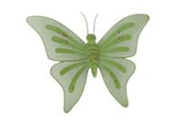 Deco Vlinder Fab 44x3,5x33cm metaal - thumbnail