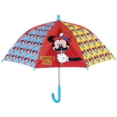 Perletti paraplu Mickey Mouse 66 cm polyester rood