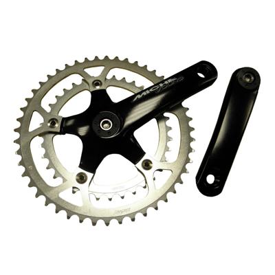 Miche crankstel young 125mm 36-48 zwart