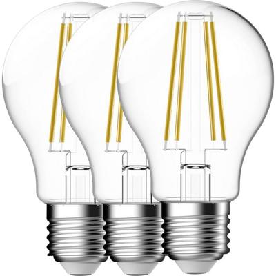 Nordlux 5181003323 Gloeilamp-lamp Energielabel E (A - G) E27 6.8 W Koudwit (Ø) 60 mm 3 stuk(s)
