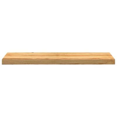 Vensterbanken 2 st 90x25x2 cm massief eikenhout lichtbruin