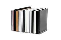 Boekensteun maul 16x15x21cm acryl glashelder - thumbnail