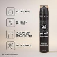 Redken Styling Max Hold Hairspray 32 Triple Take 300ml - thumbnail