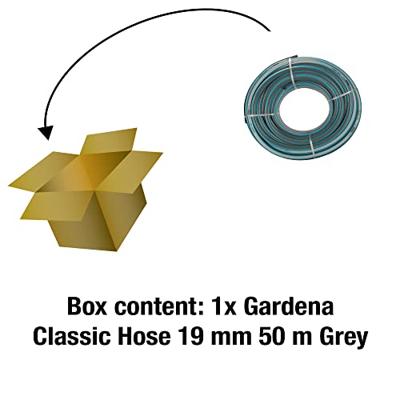 GARDENA Classic 18025-22 Tuinslang Grijs-blauw 3/4 inch per meter GARDENA Classic 18025-22 Tuinslang Grijs-blauw 3/4 inch per meter