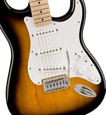 Squier Sonic Stratocaster Pack MN 2-Color Sunburst elektrische gitaar starterset - thumbnail