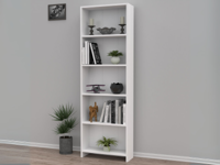 Boekenkast KARIS 56 cm wit - thumbnail