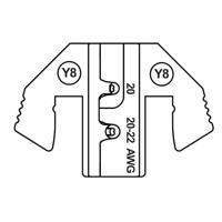 TOOLCRAFT TO-9625896 Krimpinzetstuk Yazaki HS/RH 0.64 Serie Terminal, Delphi GT 150 Serie Terminal 0.35 tot 0.5 mm² Geschikt voor merk TOOLCRAFT - thumbnail