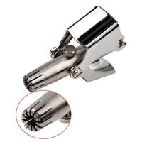 Handmatige neus haar trimmer roestvrijstaal handmatige neus haar trimmen scheren neus haar Unisex - thumbnail