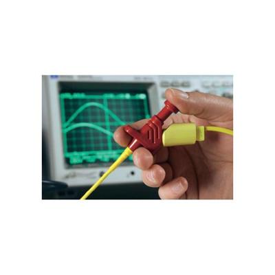 SKS Hirschmann KLEPS 250 sw Veiligheids-krokodilklem Steekaansluiting 4 mm CAT II 300 V Zwart