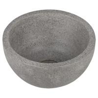 Differnz River waskom - 23x23x12cm - terrazzo grijs/fijn 36.102.26 - thumbnail