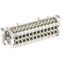 HARTING 09330242701 Businzetstuk Han® E 24 + PE Schroeven 1 stuk(s) - thumbnail